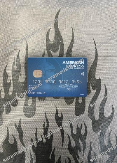 USA Fifth Third bank AMEX blue cash preferred card photolook front